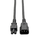 TRIPP LITE COMPUTER POWER CABLE C14-C5 2.5A M/F 6F/1.83M P014-006